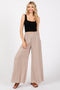 Grey Wide Smock Waist Pants