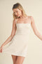 Cream Sweetheart Dress
