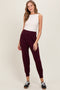 Burgundy Joggers