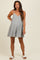 Light Blue Flowy Jacquard Ditsy Maternity Romper