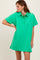 Green Mini Polo Dress