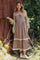 Mocha Mousse Lace Overlay Maxi Dress