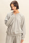 Heather Gray Long Sleeve Sweatshirt