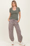 Camel Multi Seam Fleece Sweatpants