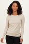 Sage Basic Long Sleeve Top