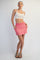 Strawberry Mineral Wash Pocket Skort
