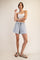 Light Grey Cotton Lounge Short