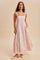 Pink Peony Floral Maxi Dress