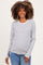 Ivory Navy Basic Pinstripe Maternity Sweater