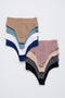 Multicolor Maternity Thong Underwear Set