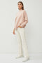 Light Pink Mock Neck Sweater