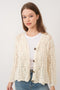 Cream Knit Cardigan