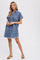 Blue Denim Button Up Dress