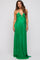 Green Plisse Halter Back Tie Maternity Maxi Dress
