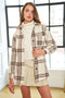 Ivory Plaid Shacket