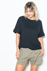 Black Relaxed Fit T-Shirt