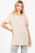 Beige Basic Tee