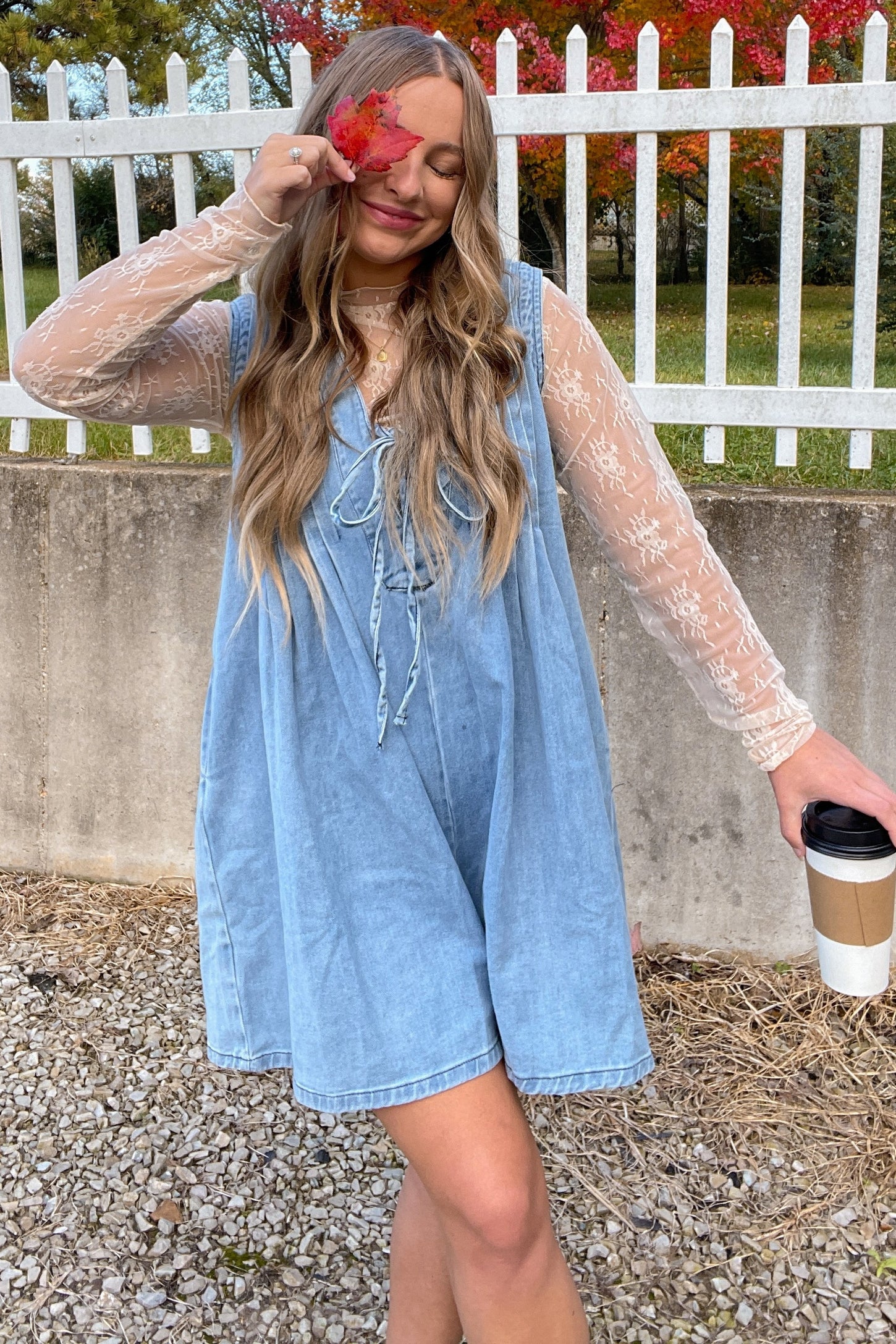 Ivory Ruched Sheer Lace Top