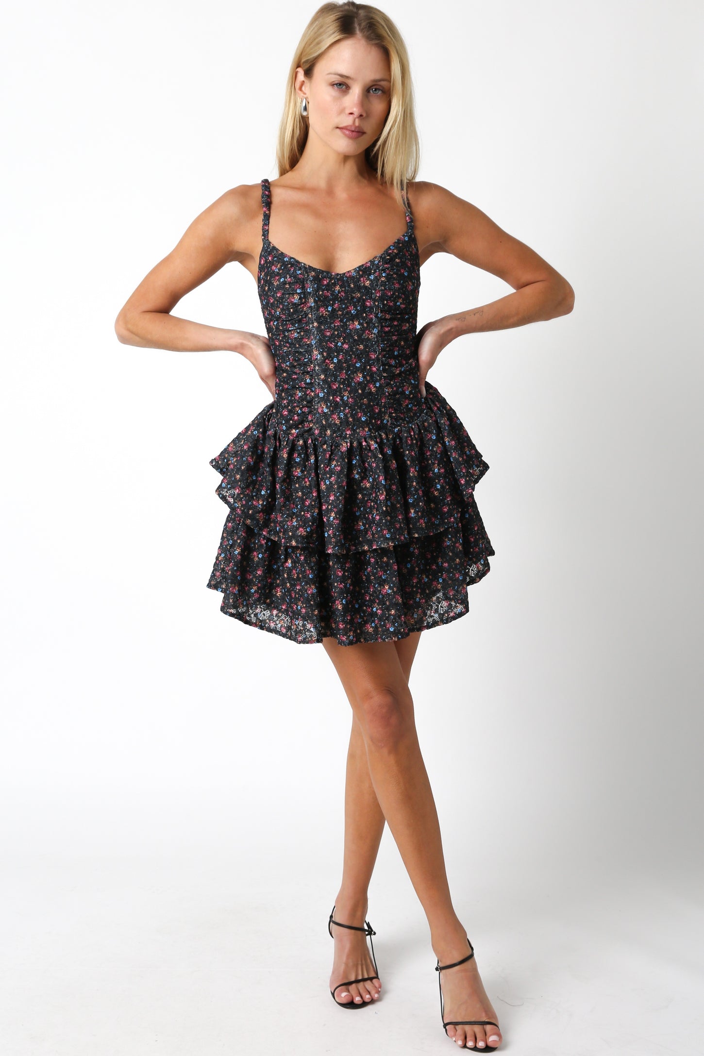 Black Berry Mini Dress