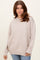 Beige Soft Knit Basic Sweater