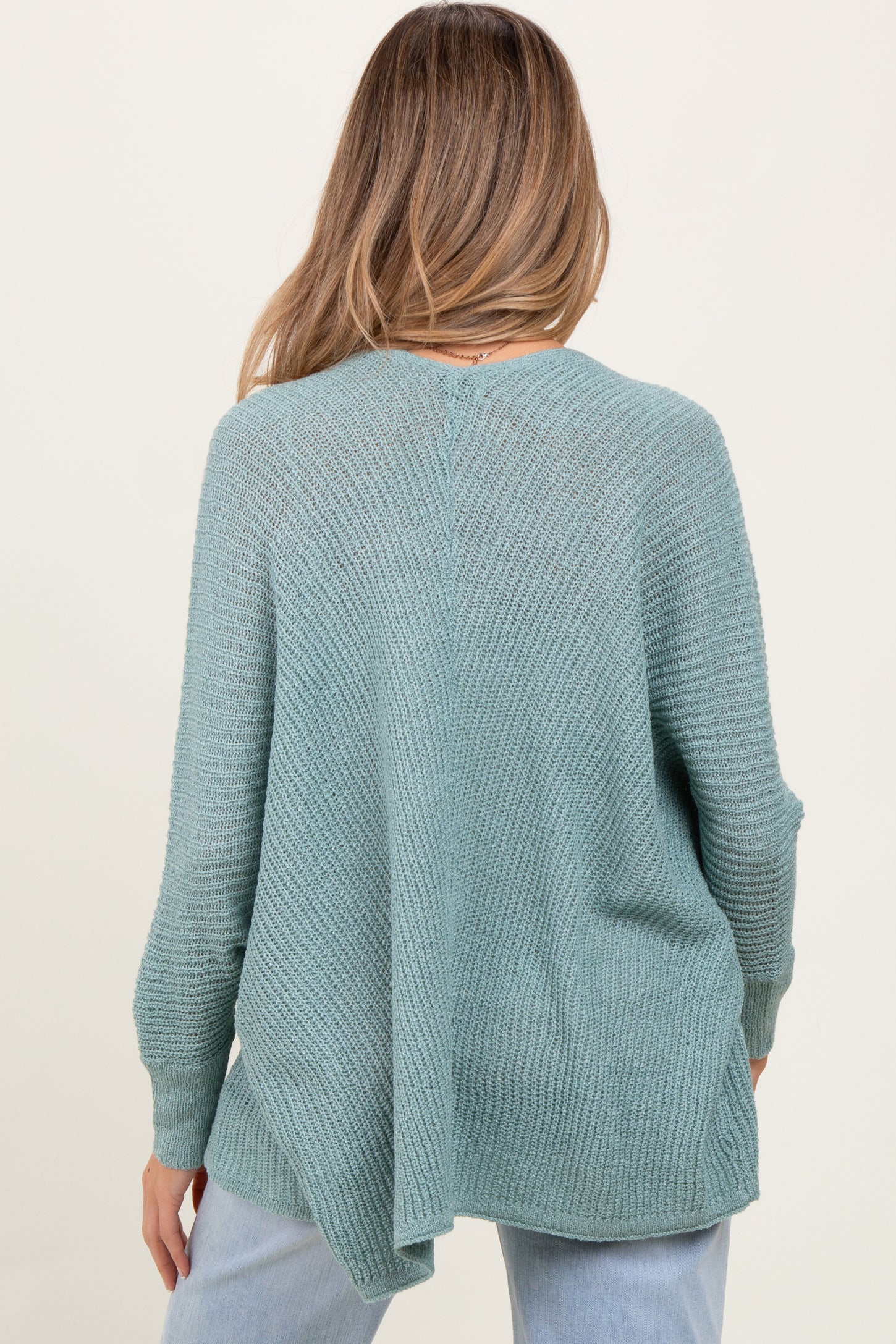 Jade Knit Open Front Maternity Cardigan