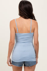 Light Blue Soft Basic Cami