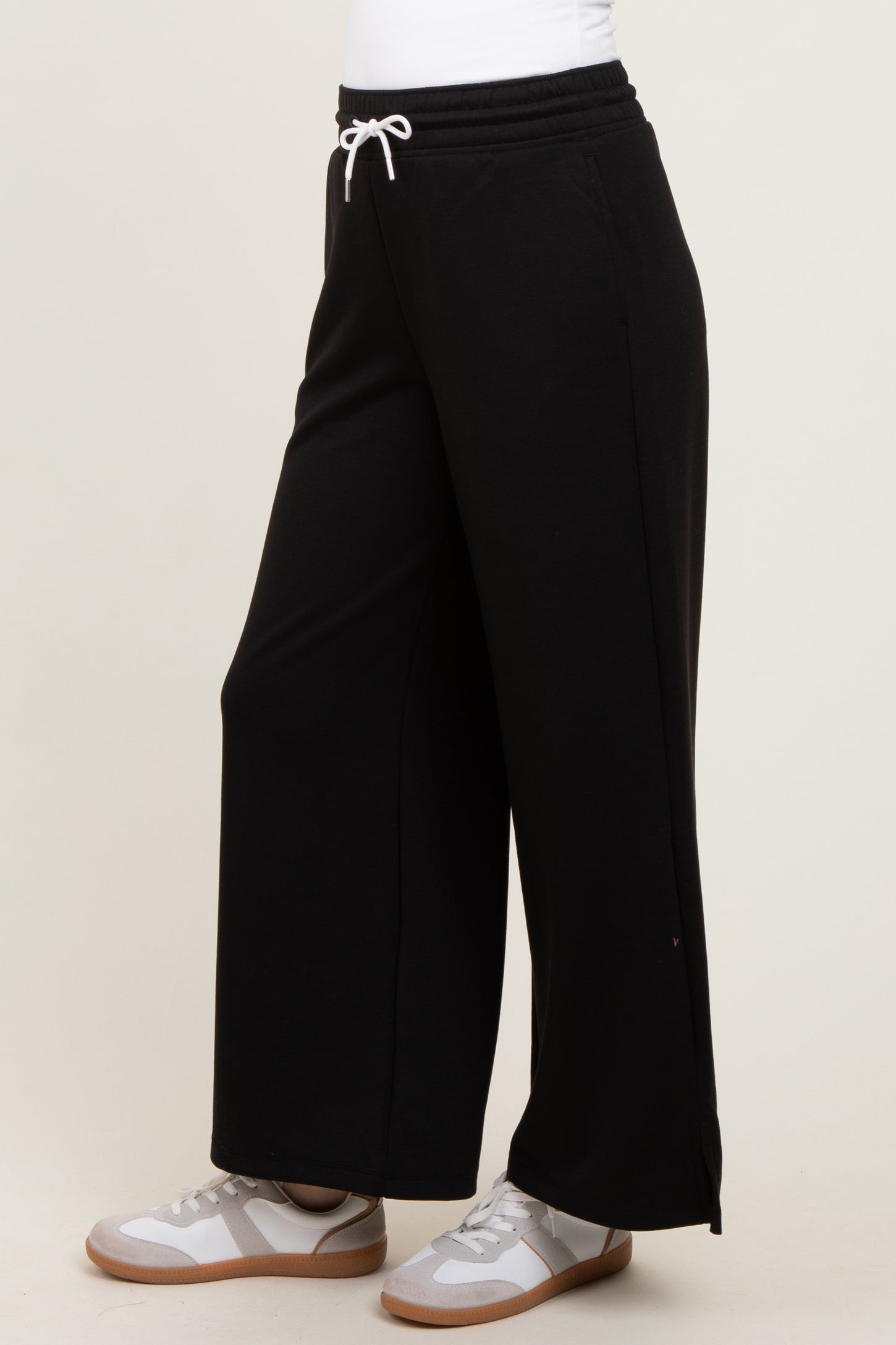 Black Drawstring Lounge Pants