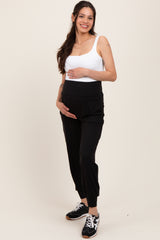 Black Maternity Joggers