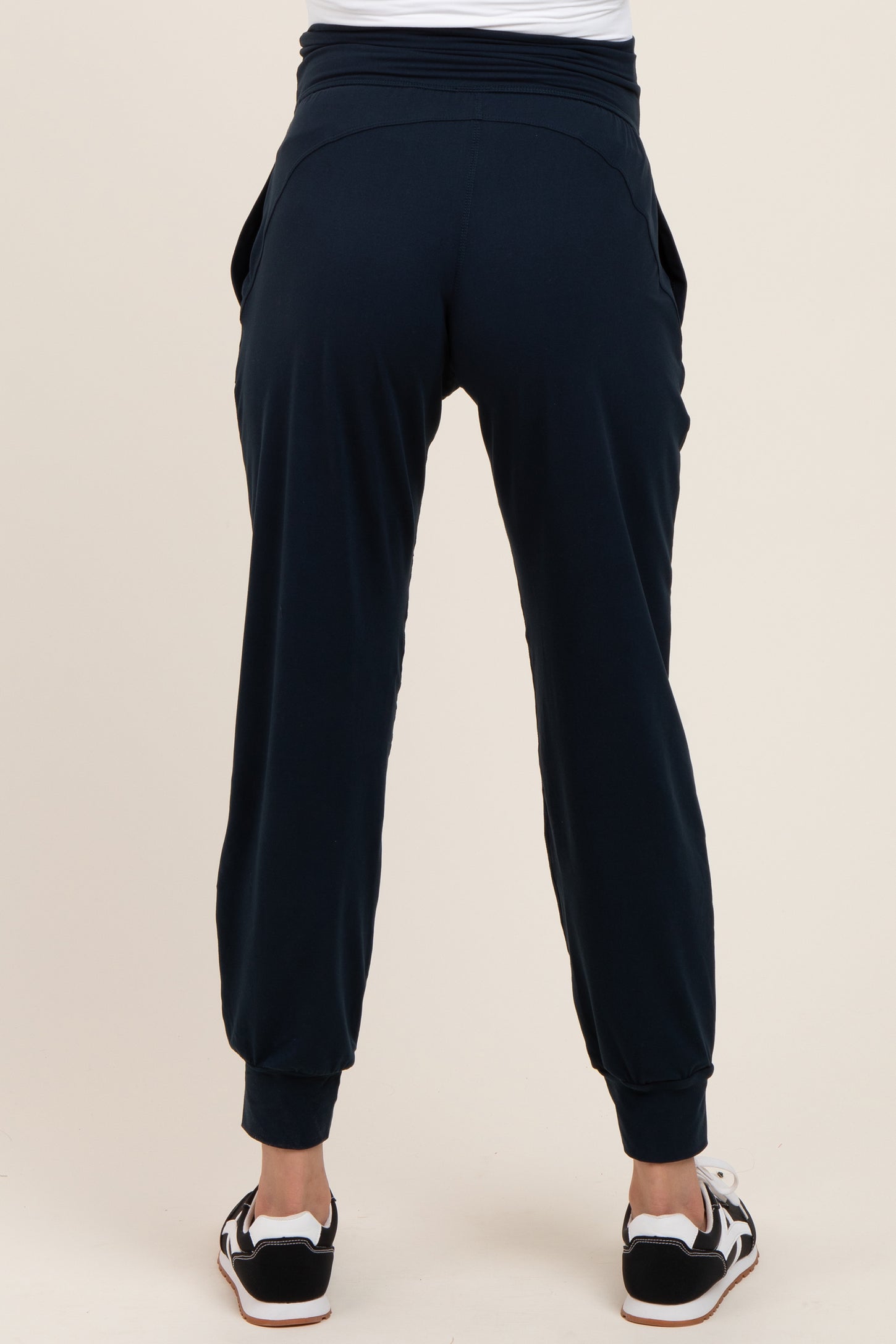 Navy Maternity Joggers