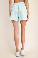 Mint Terry Shorts
