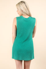 Jade Knit Sleeveless Sweater Shorts Set