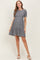 Black Floral Puff Sleeve Smocked Maternity Dress