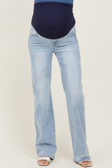 Medium High Rise Wide Leg 90'S Maternity Jeans