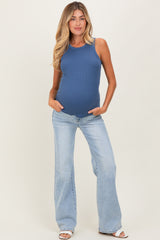 Medium High Rise Wide Leg 90'S Maternity Jeans