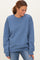 Dusty BlueFleece Crew Neck Relaxed Fit Sweatshirt