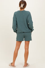 Jade Pullover & Shorts Set