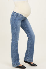 Blue Vintage Wash Maternity Bootcut Jeans
