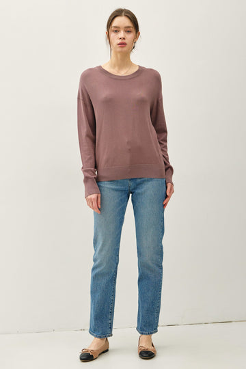 Cocoa Classic Crew Neck Sweater