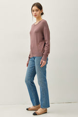 Cocoa Classic Crew Neck Sweater
