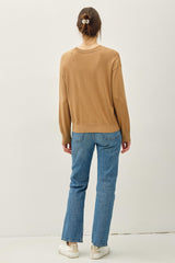 Camel Classic Crew Neck Sweater