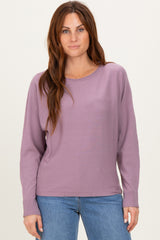 Violet Dolman Sleeve Knit Top