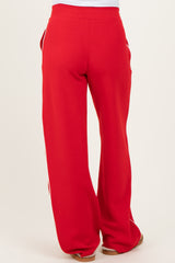 Red Stripe Detail Maternity Lounge Pants