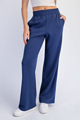 Navy Stripe Detail Lounge Pants