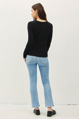 Black Long Sleeve Top