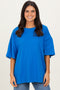 Ocean BlueCotton Oversized Tee
