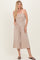 Ash Mocha Double Layered Strapless Tube Top Jumpsuit