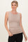 Ash Mocha Basic Seamless Tank