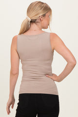 Ash Mocha Basic Seamless Tank