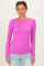 Bright Mauve Basic Long Sleeve Top