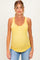 Yellow Fuchsia Button Front Maternity Tank Top